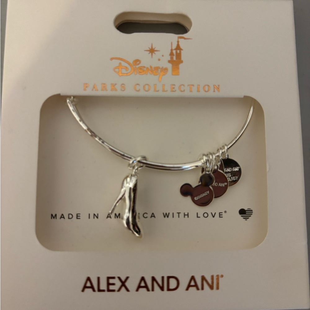 Alex and Ani Silver Disney Parks Bracelet